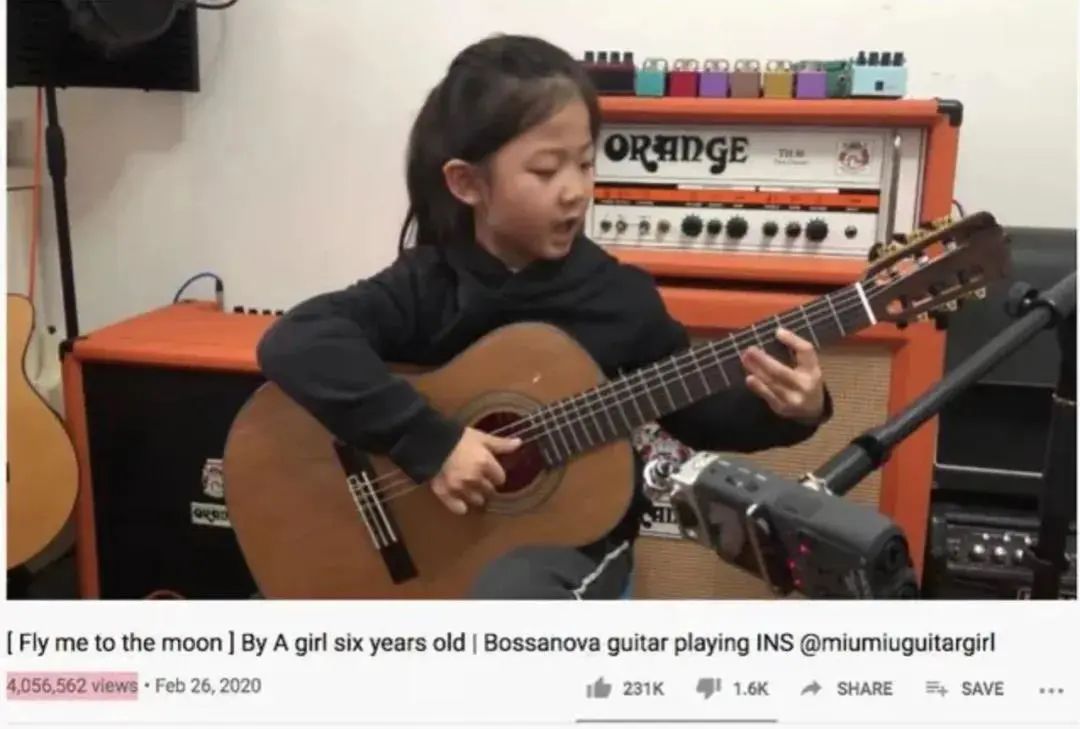 6岁南京吉他女孩国外走红，引来多位国际音乐大咖合奏_慧禾国际艺术教育